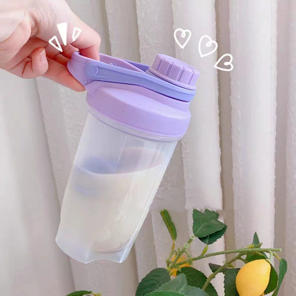 Leakproof Protein Shaker Bottle with Measurement Scale (500 ml)