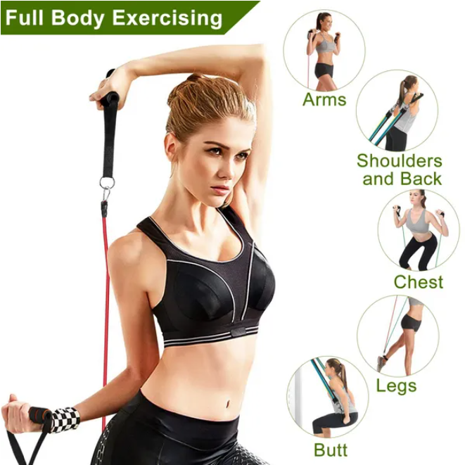 Resistance bands set accessories