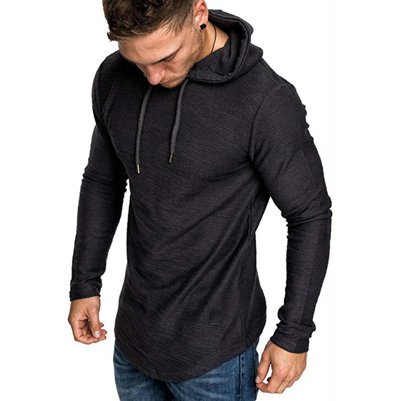 Men's Slim-Fit Pullover Gym Hoodie