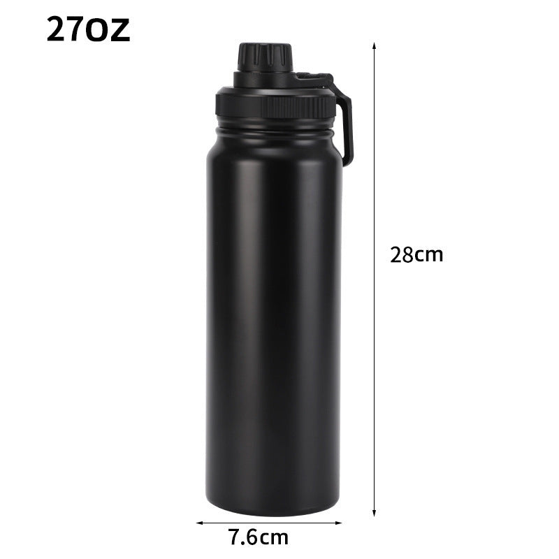 32 oz Vacuum-Insulated Stainless Steel Sports Bottle
