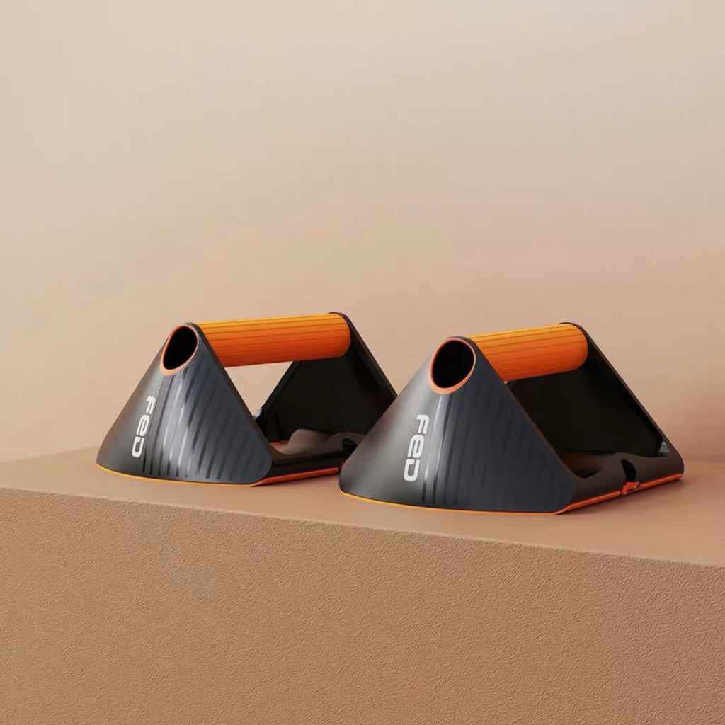 Push-Up Stands with Resistance Cords