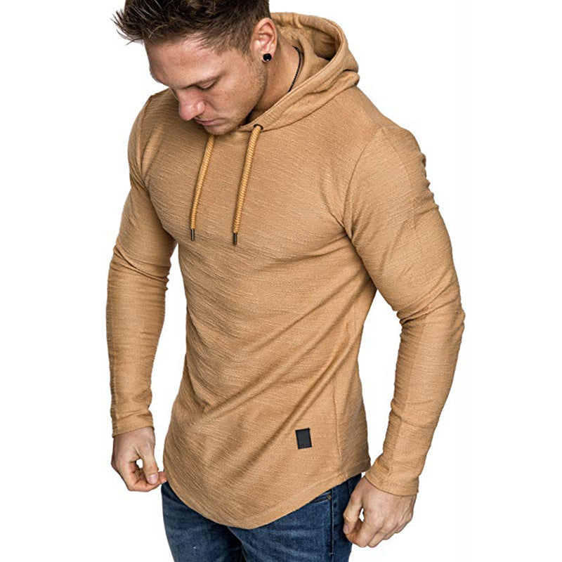 Men's Slim-Fit Pullover Gym Hoodie
