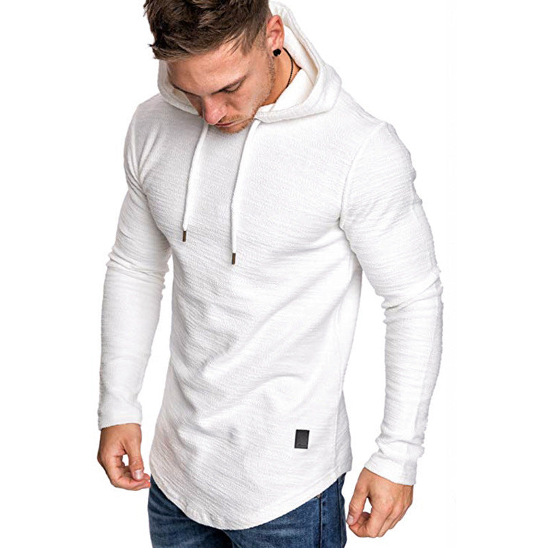 Men's Slim-Fit Pullover Gym Hoodie