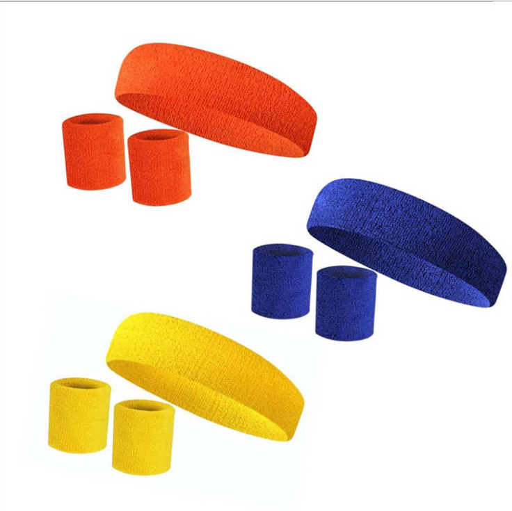 Sweat headband and wristbands