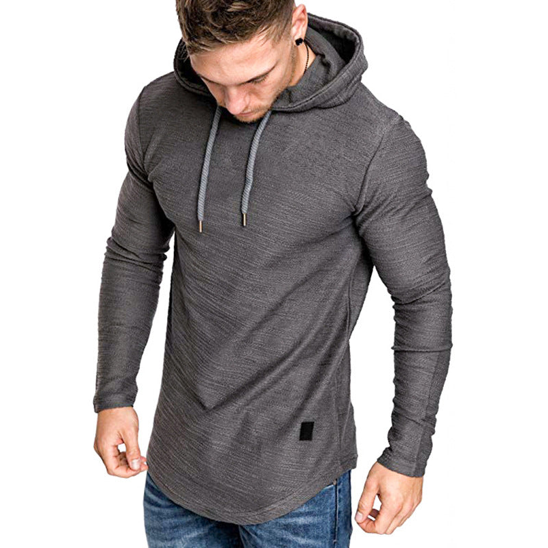 Men's Slim-Fit Pullover Gym Hoodie