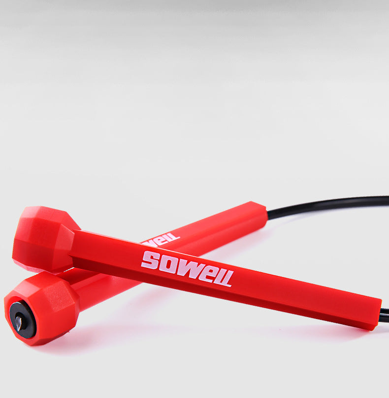 Speed jump rope adjustable length