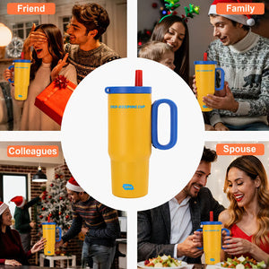 Insulated tumbler handle