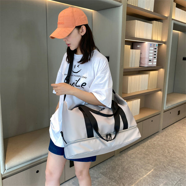 Large Gym Duffle Bag with Shoe Compartment