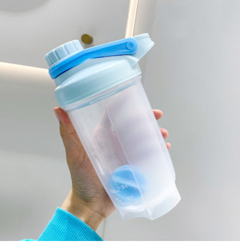 Shaker bottle side view