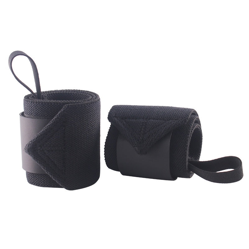 Wrist wraps in use