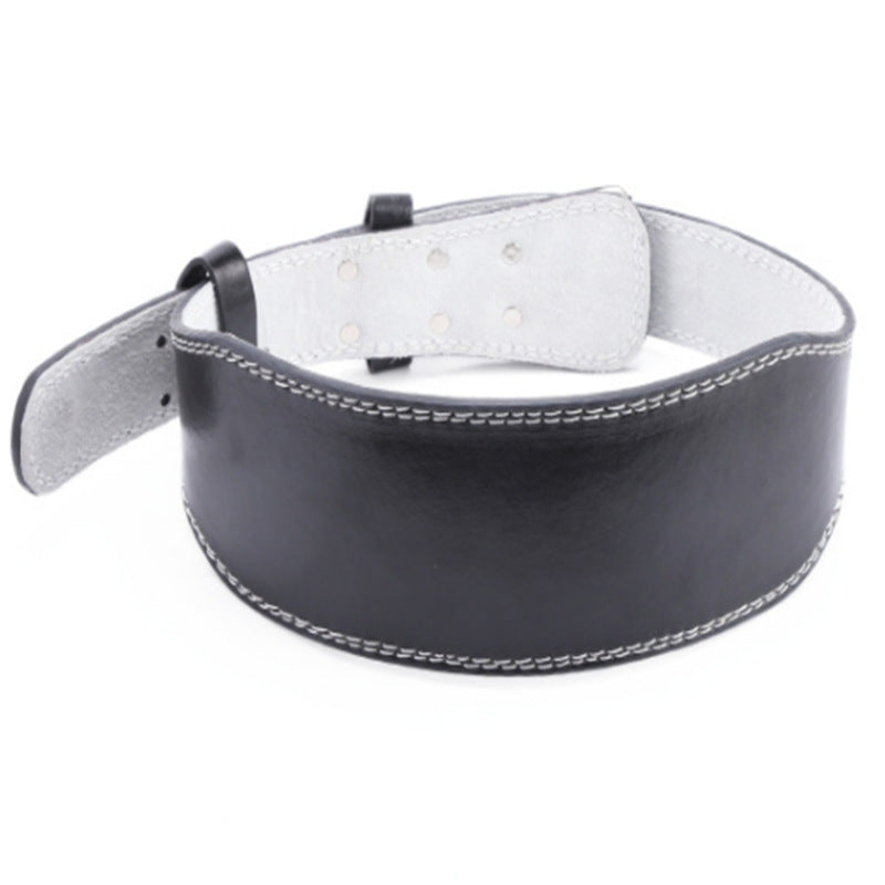 Padded Leather-Look Weightlifting Belt