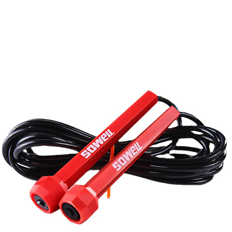Adjustable speed jump rope