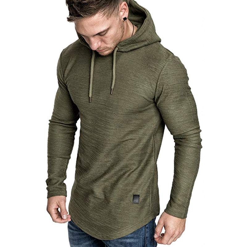 Men's Slim-Fit Pullover Gym Hoodie