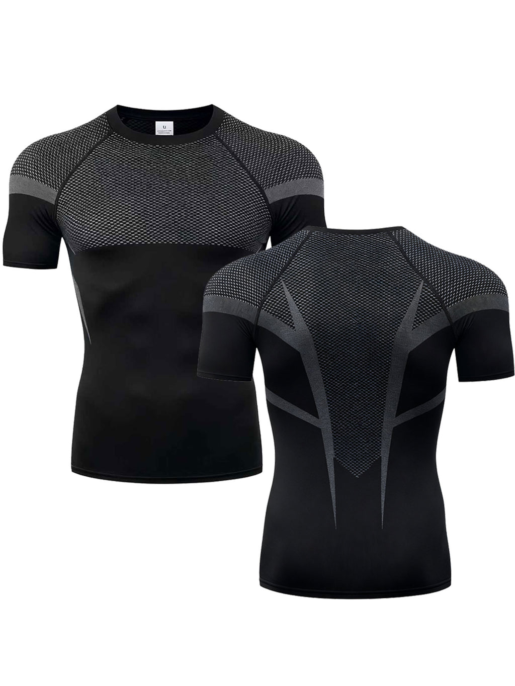 Compression tee back view
