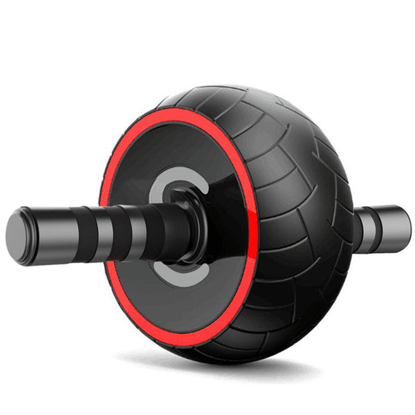 Silent Single-Wheel Ab Roller for Core Workouts